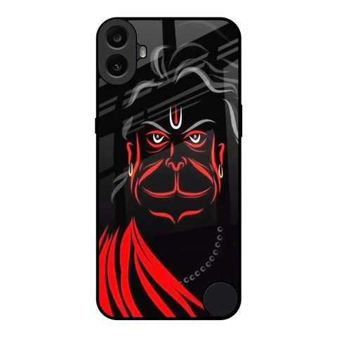 Lord Hanuman Nothing CMF Phone 1 Glass Back Cover Online