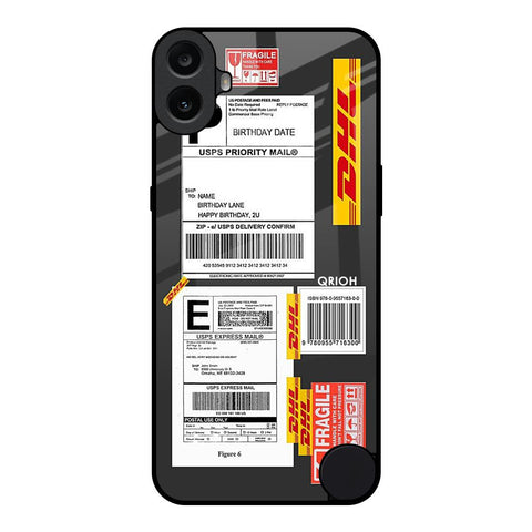 Cool Barcode Label Nothing CMF Phone 1 Glass Back Cover Online