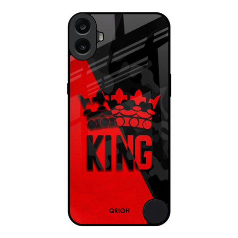 I Am A King Nothing CMF Phone 1 Glass Back Cover Online