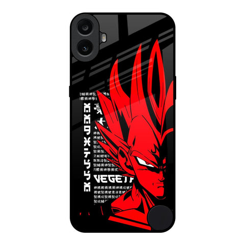 Red Vegeta Nothing CMF Phone 1 Glass Back Cover Online