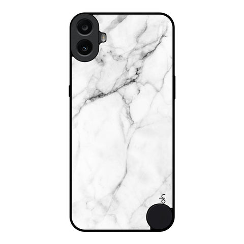 Modern White Marble Nothing CMF Phone 1 Glass Back Cover Online