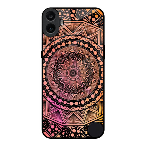 Floral Mandala Nothing CMF Phone 1 Glass Back Cover Online