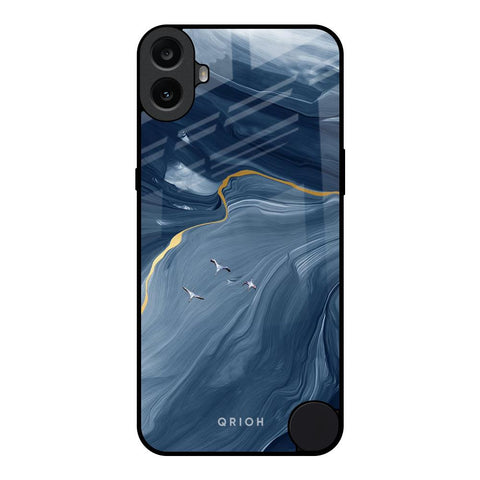 Deep Ocean Marble Nothing CMF Phone 1 Glass Back Cover Online