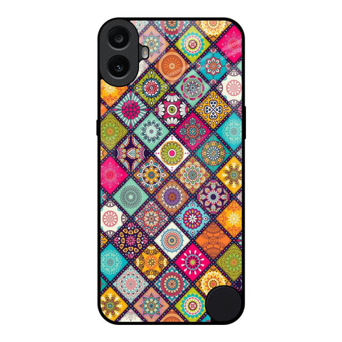 Multicolor Mandala Nothing CMF Phone 1 Glass Back Cover Online
