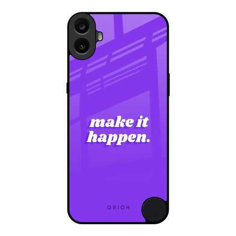 Make it Happen Nothing CMF Phone 1 Glass Back Cover Online