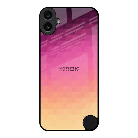 Geometric Pink Diamond Nothing CMF Phone 1 Glass Back Cover Online