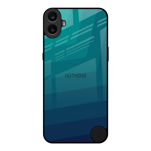 Green Triangle Pattern Nothing CMF Phone 1 Glass Back Cover Online