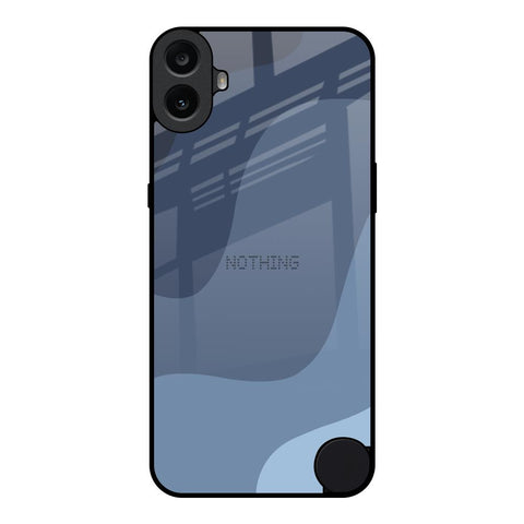 Navy Blue Ombre Nothing CMF Phone 1 Glass Back Cover Online