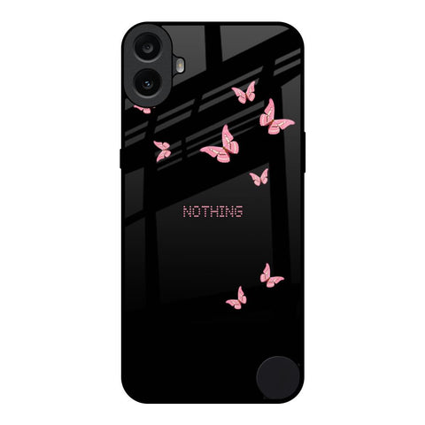 Fly Butterfly Nothing CMF Phone 1 Glass Back Cover Online