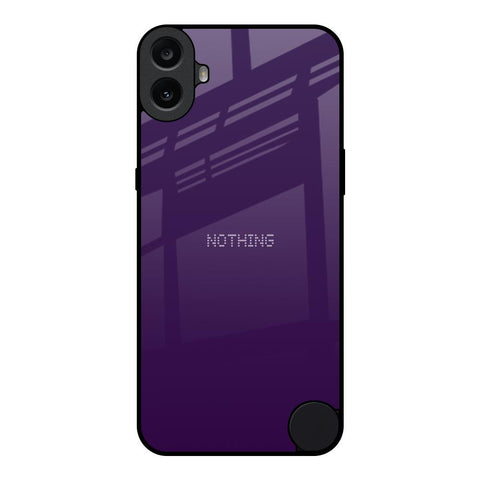 Dark Purple Nothing CMF Phone 1 Glass Back Cover Online