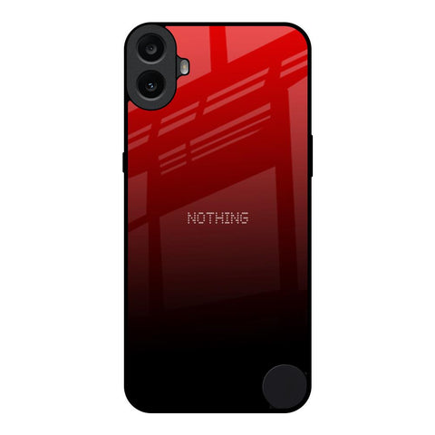 Maroon Faded Nothing CMF Phone 1 Glass Back Cover Online