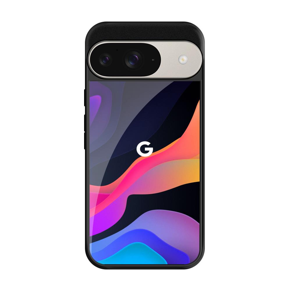 Colorful Fluid Google Pixel 9 Glass Back Cover Online
