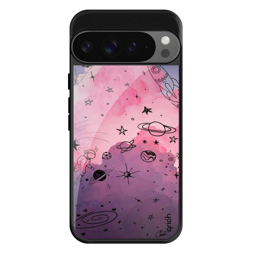 Space Doodles Google Pixel 9 Pro XL Glass Cases & Covers Online