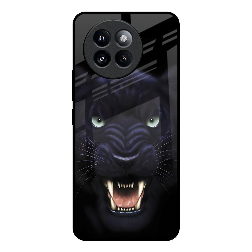 Angry Black Tiger Mi 14 CIVI Glass Back Cover Online