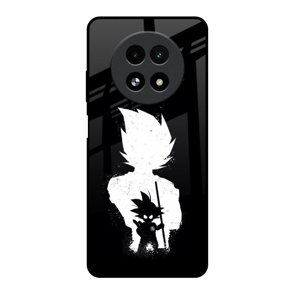 Monochrome Goku Realme 13 5G Glass Back Cover Online