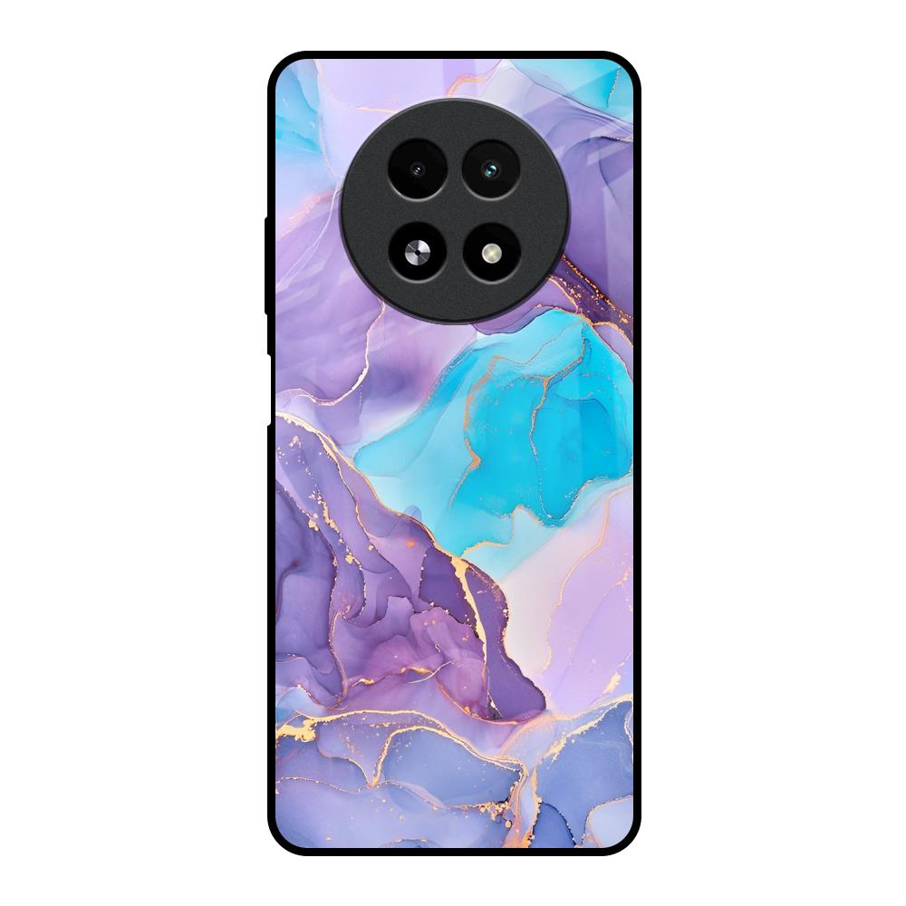 Alcohol ink Marble Realme 13 5G Glass Back Cover Online