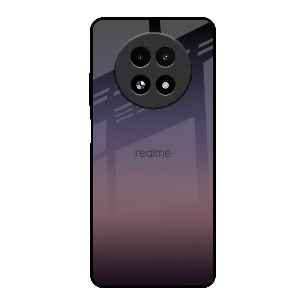 Grey Ombre Realme 13 5G Glass Back Cover Online