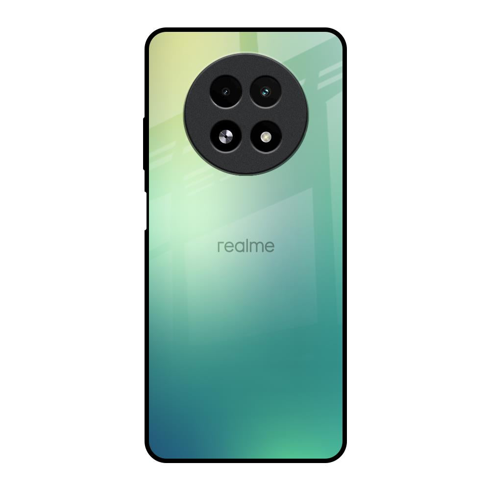 Dusty Green Realme 13 5G Glass Back Cover Online