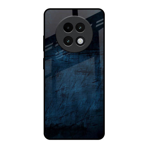 Dark Blue Grunge Realme 13 Plus 5G Glass Back Cover Online