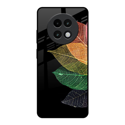 Colorful Leaves Realme 13 Plus 5G Glass Back Cover Online