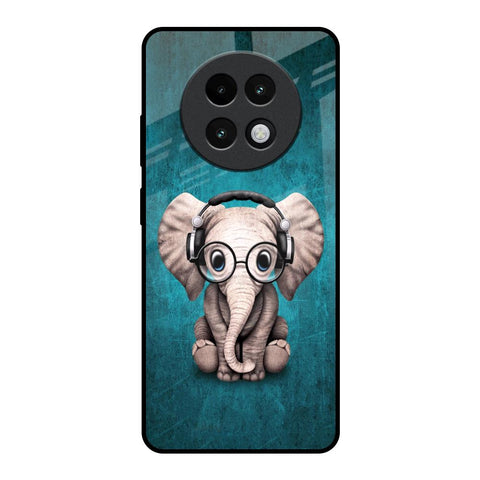 Adorable Baby Elephant Realme 13 Plus 5G Glass Back Cover Online