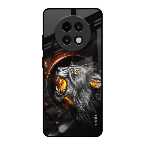 Aggressive Lion Realme 13 Plus 5G Glass Back Cover Online