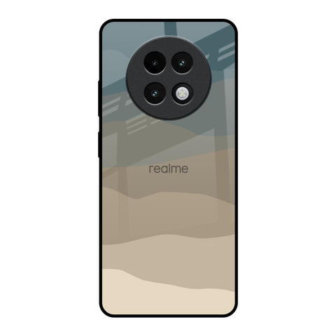 Abstract Mountain Pattern Realme 13 Plus 5G Glass Back Cover Online