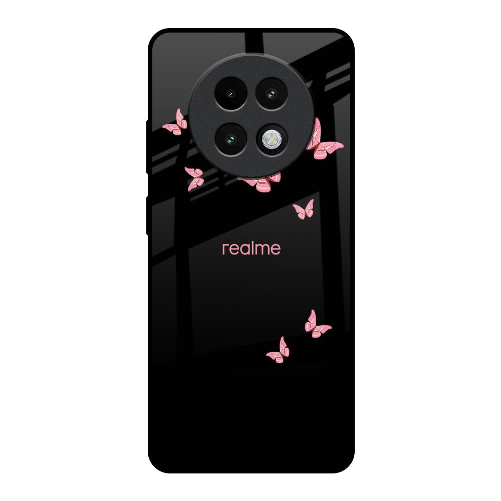 Fly Butterfly Realme 13 Plus 5G Glass Back Cover Online
