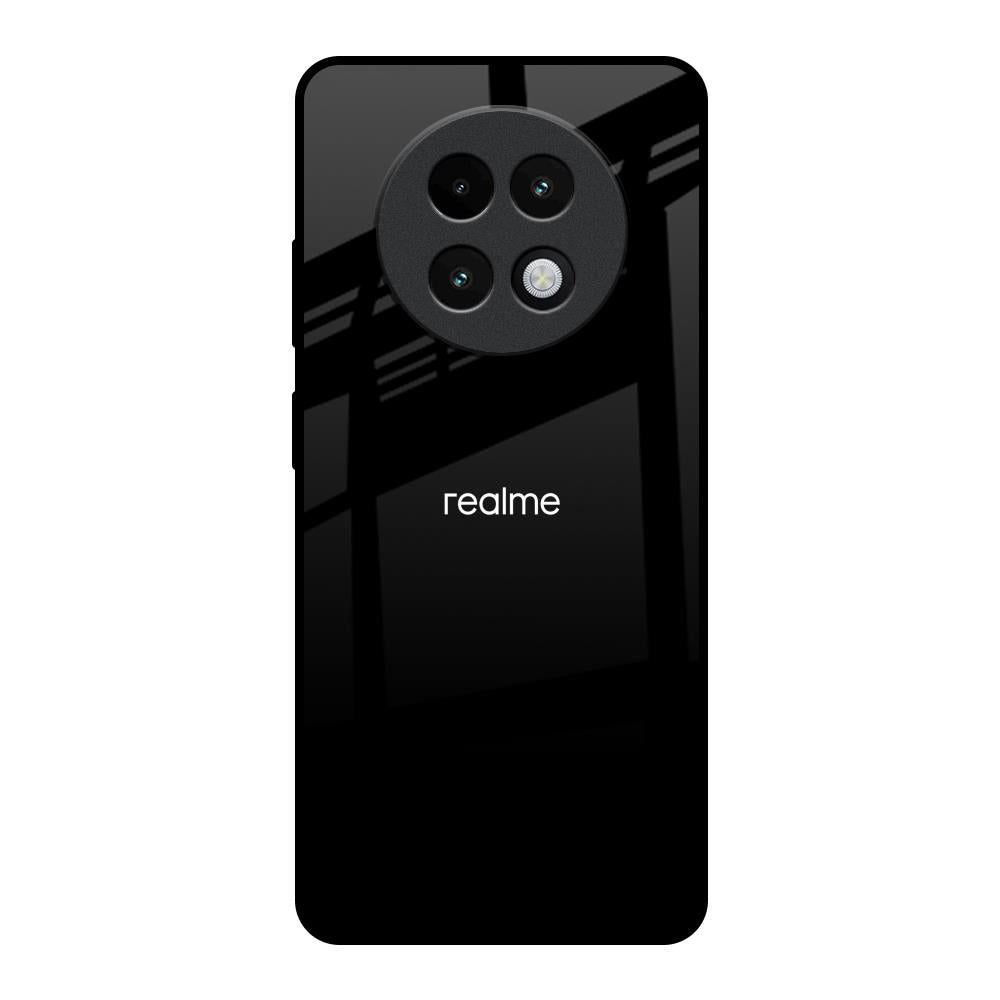 Jet Black Realme 13 Plus 5G Glass Back Cover Online