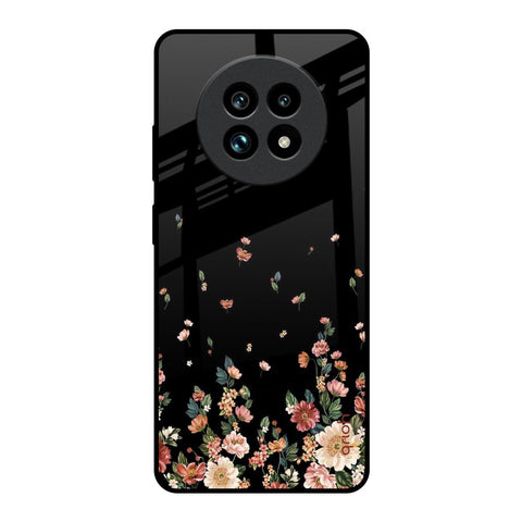 Floating Floral Print Realme 13 Pro Plus 5G Glass Back Cover Online