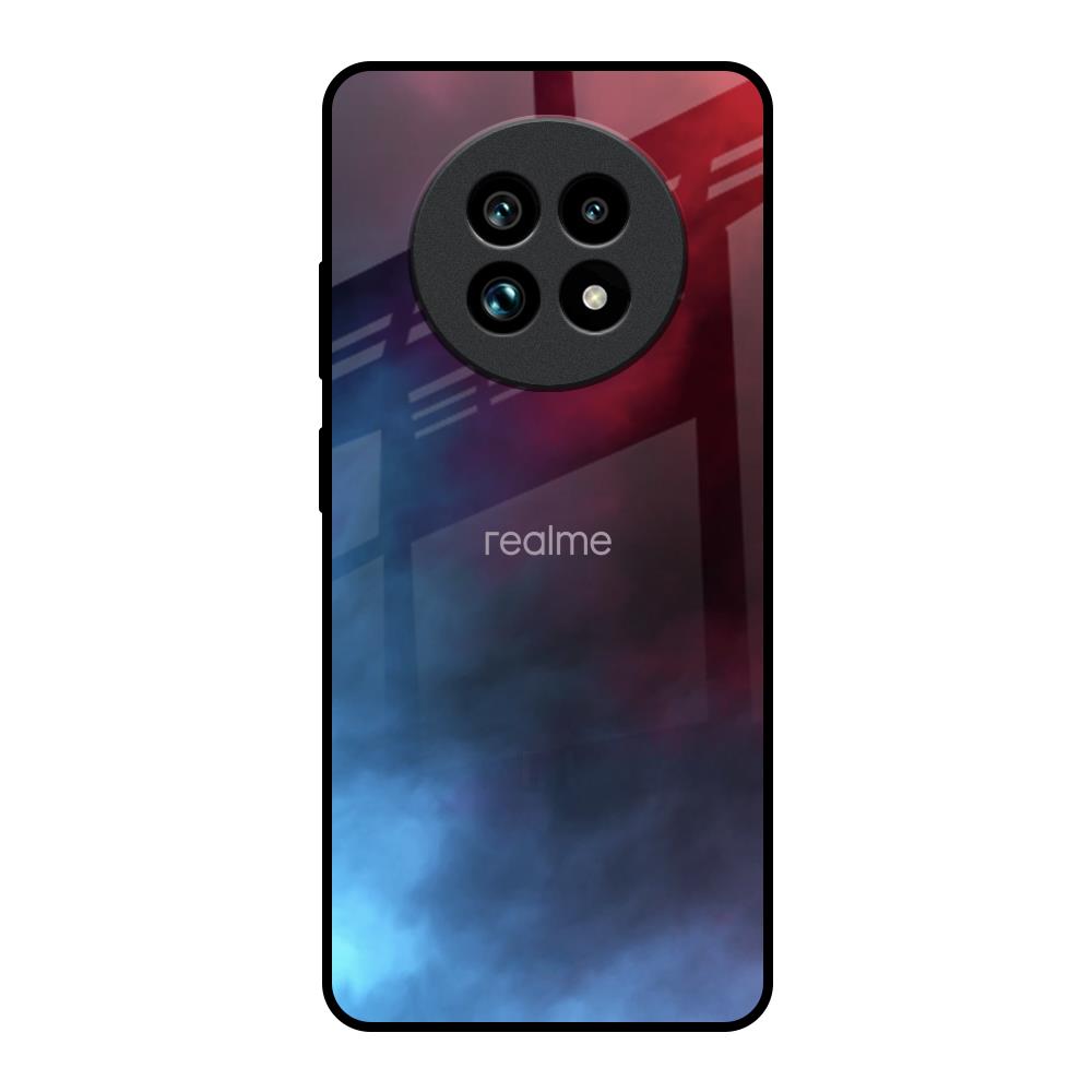 Smokey Watercolor Realme 13 Pro Plus 5G Glass Back Cover Online