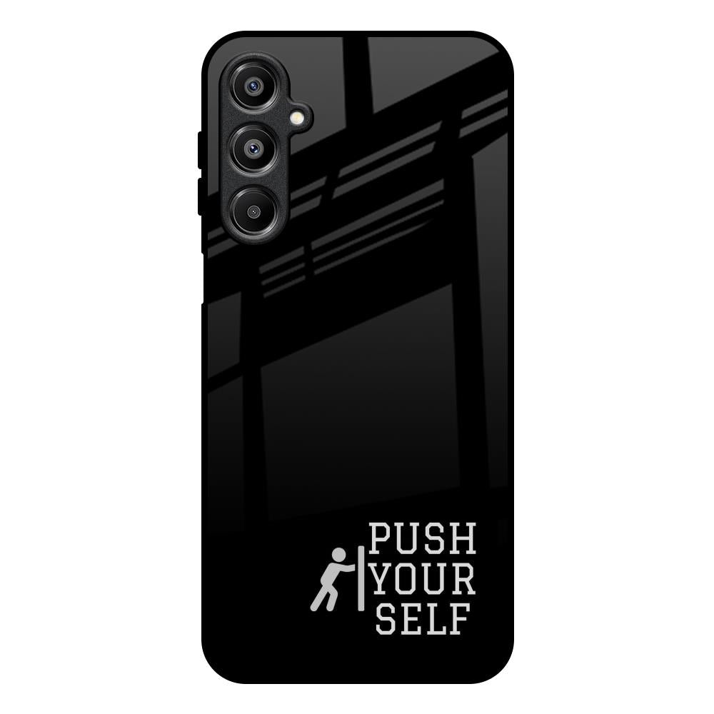 Push Your Self Samsung Galaxy A16 5G Glass Back Cover Online