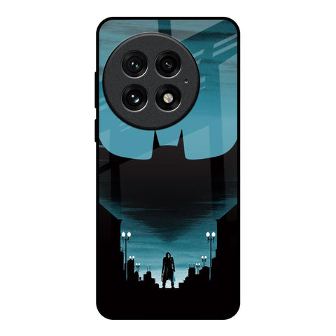 Cyan Bat OnePlus 13 Glass Back Cover Online