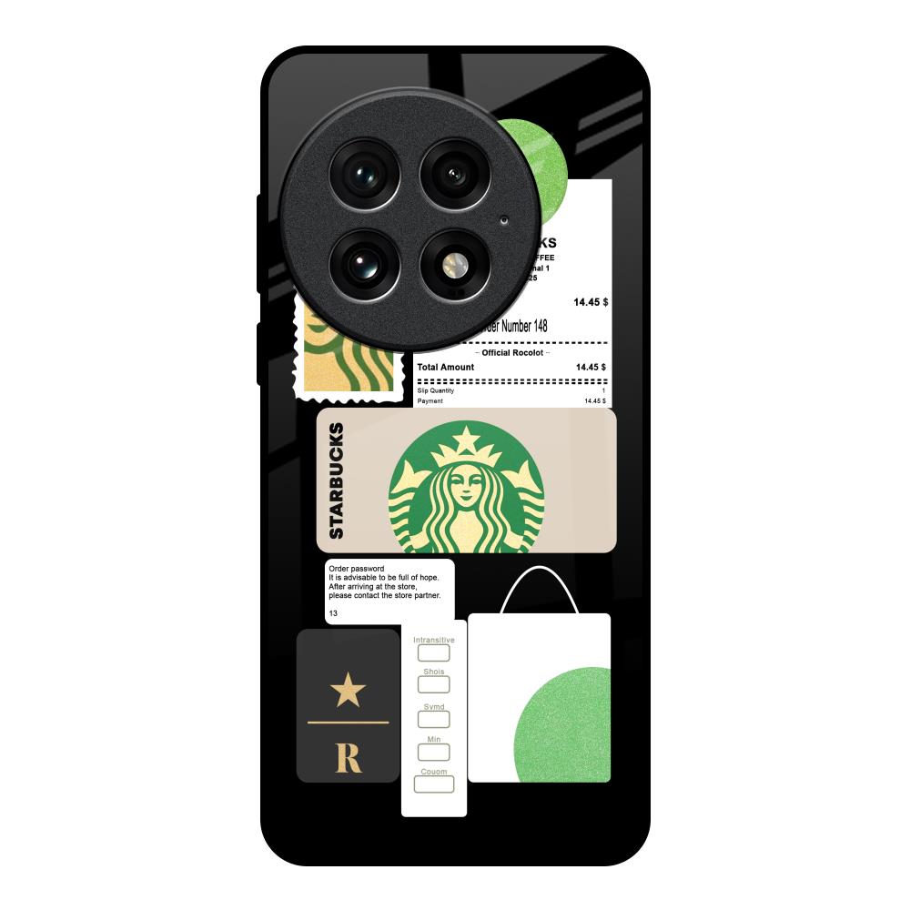 Coffee Latte OnePlus 13 Glass Back Cover Online