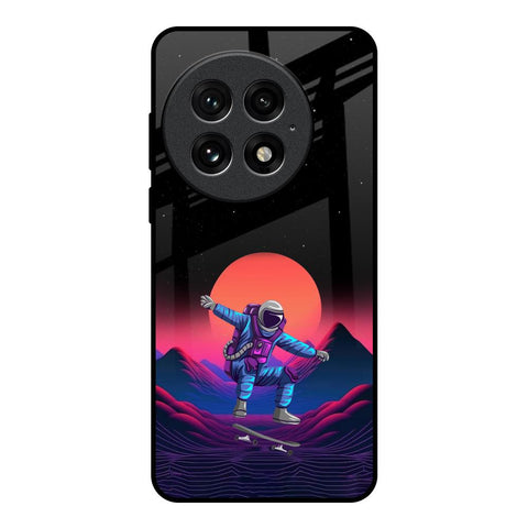Retro Astronaut OnePlus 13 Glass Back Cover Online