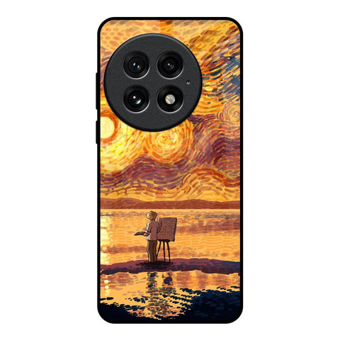 Sunset Vincent OnePlus 13 Glass Back Cover Online