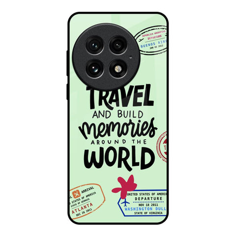Travel Stamps OnePlus 13 Glass Back Cover Online