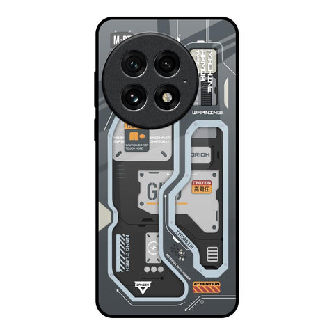 Retro Futuristic OnePlus 13 Glass Back Cover Online