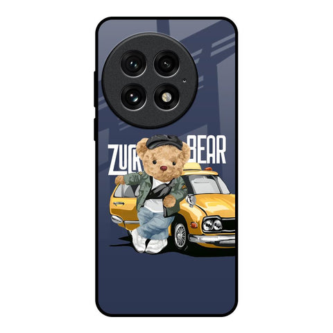 Adventurous Bear OnePlus 13 Glass Back Cover Online
