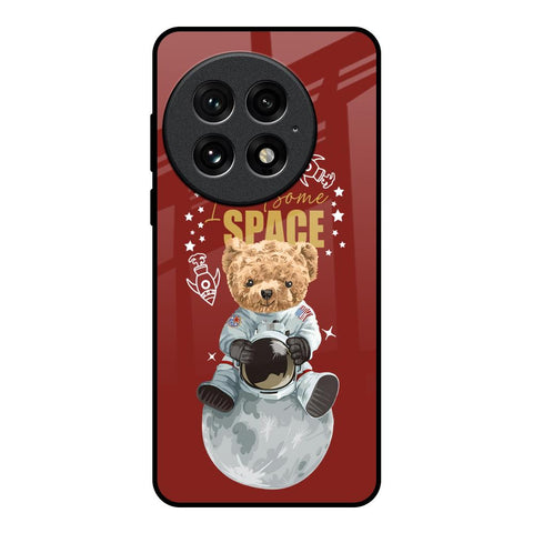 Astronaut Bear OnePlus 13 Glass Back Cover Online