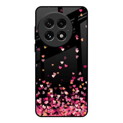 Heart Rain Fall OnePlus 13 Glass Back Cover Online