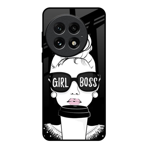 Girl Boss OnePlus 13 Glass Back Cover Online