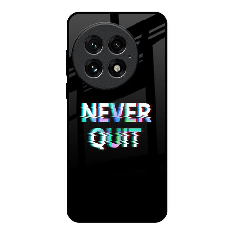 Never Quit OnePlus 13 Glass Back Cover Online
