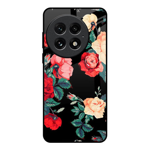 Floral Bunch OnePlus 13 Glass Back Cover Online