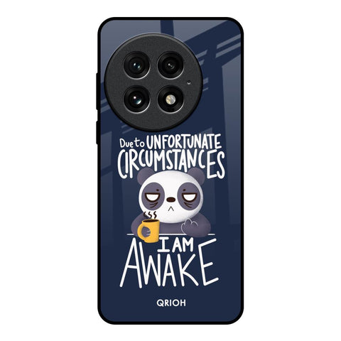 Struggling Panda OnePlus 13 Glass Back Cover Online