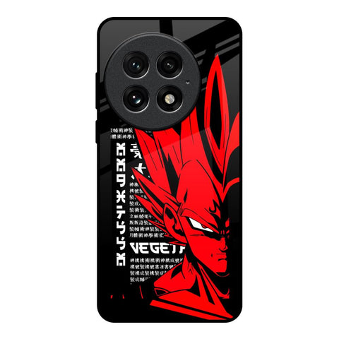 Red Vegeta OnePlus 13 Glass Back Cover Online