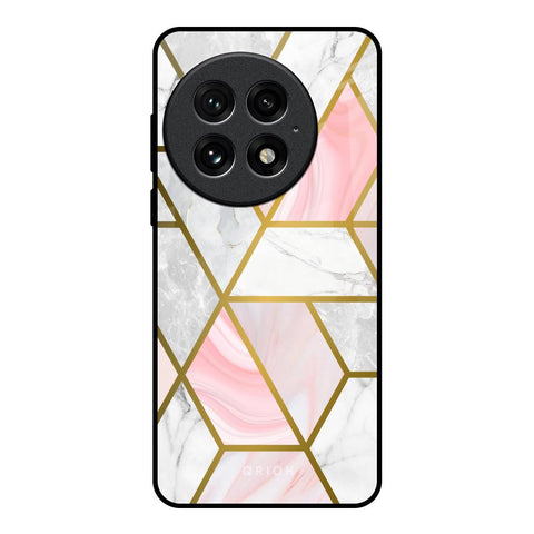 Geometrical Marble OnePlus 13 Glass Back Cover Online