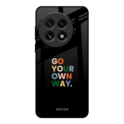 Go Your Own Way OnePlus 13 Glass Back Cover Online