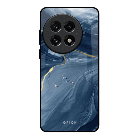 Deep Ocean Marble OnePlus 13 Glass Back Cover Online