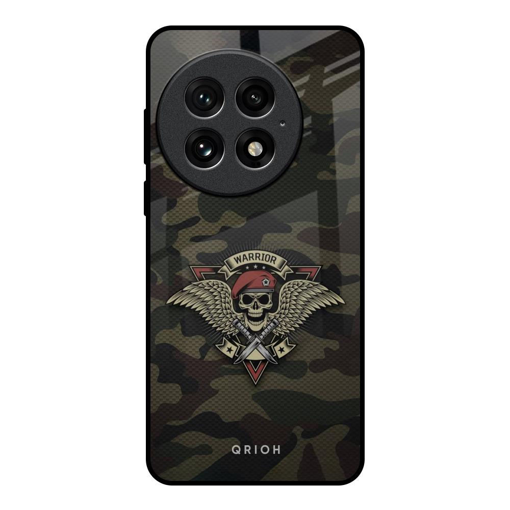 Army Warrior OnePlus 13 Glass Back Cover Online